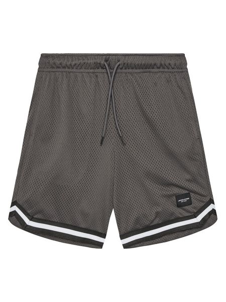 Jack & Jones Junior Szorty sportowe Karl 12278621 Szary Relaxed Fit. Szare szorty dla chłopców Jack & Jones Junior, bez wzorów, z syntetyku, sportowe. Za 79.99 zł.