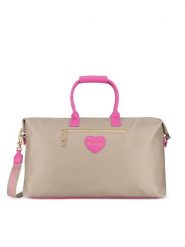 Juicy Couture Torba weekendowa CEO-BIJXT2544WPJ Beżowy. Brązowe torebki do ręki damskie Juicy Couture, bez wzorów, z tworzywa sztucznego, bez dodatków. Za 369.99 zł.