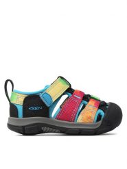 Keen Sandały Newport H2 1021495 Niebieski. Niebieskie sandały chłopięce Keen, z materiału, bez zapięcia. Za 149.99 zł.