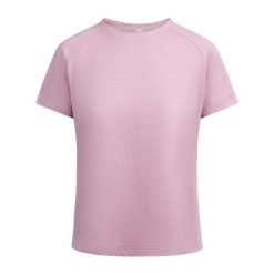 Damska Koszulka Ceithir Active T-shirt. Czerwone koszulki sportowe damskie Trespass, bez wzorów, sportowe, bez kołnierzyka. Za 99.99 zł.