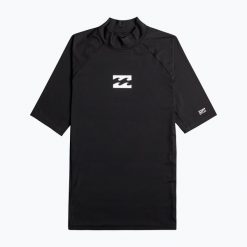 Koszulka do pływania męska Billabong Waves All Day. Czarne koszulki sportowe męskie Billabong, na lato, m, bez wzorów, z elastanu, bez kołnierzyka, bez ramiączek, do pływania. Za 116.10 zł.
