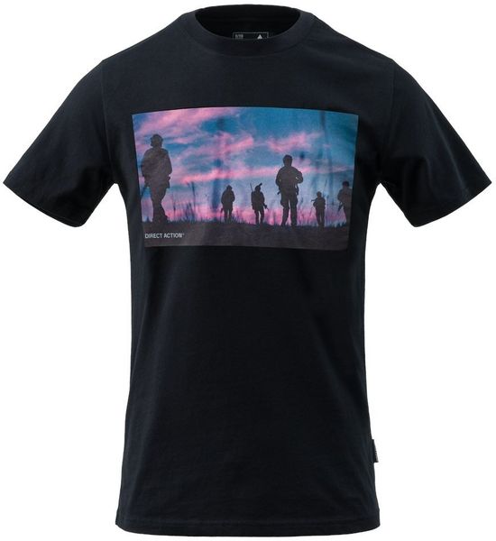 Helikon-Tex T-shirt DA Sunset - Cotton - Black. Czarne t-shirty męskie HELIKON-TEX, m, bez wzorów, bez kołnierzyka. Za 110.17 zł.