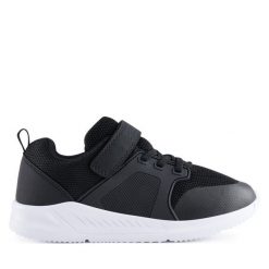 Sneakersy Sprandi. Czarne trampki i tenisówki chłopięce Sprandi, bez wzorów, bez zapięcia. Za 89.99 zł.
