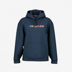Bluza damska z kapturem Head Rally. Niebieskie bluzy damskie Head, na zimę, bez wzorów, z kapturem. W wyprzedaży za 234.00 zł.