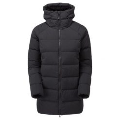 Kurtka damska typu puchowego Montane Tundra. Czarne kurtki damskie Montane, s, bez wzorów, z materiału, z kapturem. Za 1,199.60 zł.