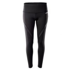 Damskie legginsy Hi-Tec Likia. Czarne legginsy damskie Hi-tec, bez wzorów, na fitness i siłownię. Za 152.90 zł.