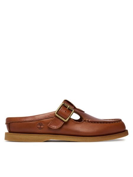 Timberland Klapki CLASSIC BOAT TB0A5MT9EM61 Brązowy. Brązowe klapki damskie Timberland, bez wzorów, bez obcasa. Za 669.99 zł.