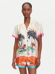 Maaji Koszula Citrus Island Meissa PT2516CLS005 Kolorowy Loose Fit. Bluzki damskie Maaji, l, bez wzorów, z syntetyku, bez kołnierzyka, bez ramiączek. Za 339.99 zł.