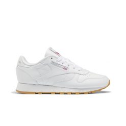 Buty do chodzenia damskie Reebok Classic Leather. Białe obuwie sportowe damskie Reebok, bez wzorów, z gumy, trekkingowe, Reebok Classic. Za 452.00 zł.