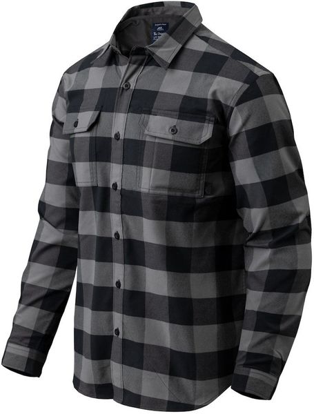 Helikon-Tex Koszula Helikon-Tex Greyman Shirt - true grey checkered rozmiar: s. Szare koszule męskie HELIKON-TEX, m, bez wzorów, bez kołnierzyka, bez ramiączek. Za 236.24 zł.