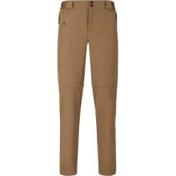 Spodnie zapinane na zamek Whistler Gerd V2. Brązowe spodnie sportowe męskie Whistler, bez wzorów, trekkingowe. Za 363.00 zł.