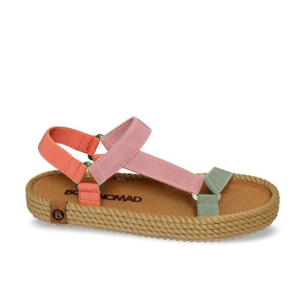 Sandały damskie plażowe MIAMI. Sandały damskie Aulp, bez wzorów, z jeansu, bez obcasa, na płaskiej podeszwie, bez zapięcia. Za 159.99 zł.