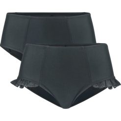 Figi bikini shape (2 pary) bonprix czarny + czarny. Bielizna wyszczuplająca marki bonprix. Za 89.98 zł.