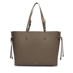Torebka Furla. Szare torebki do ręki damskie Furla, bez wzorów, klasyczne, bez dodatków. Za 1,574.00 zł.