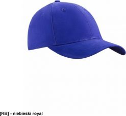 JHK CZA6PKID - Czapki 6p Dziecięca zapięcie rzep - niebieski royal - Uni. Niebieskie rękawiczki dziecięce JHK, bez wzorów. Za 9.37 zł.