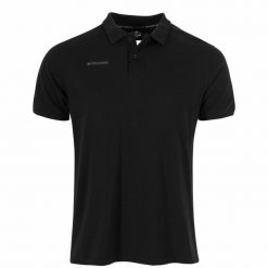 Polo Stanno Base. Czarne koszulki sportowe damskie STANNO, uniwersalny, bez wzorów, bez kołnierzyka, bez ramiączek. Za 167.00 zł.