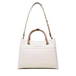 Torebka Valentino. Białe torebki do ręki damskie Valentino, bez wzorów, klasyczne, bez dodatków. Za 629.99 zł.