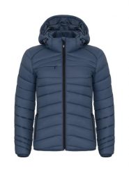 Clique Kurtka Idaho Women z recyklingu – lekka i ciepła – Fog Blue. Niebieskie kurtki damskie CLIQUE, xl, bez wzorów, z materiału. Za 313.61 zł.
