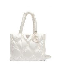 Guess Torebka J6BZ14 W3987 Kremowy. Białe torby i plecaki dziecięce Guess, z materiału. Za 264.99 zł.
