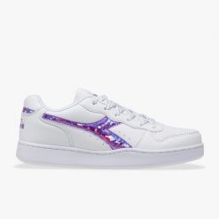 Buty sportowe damskie DIADORA PLAYGROUND WN. Białe obuwie sportowe damskie Diadora, bez wzorów. Za 79.99 zł.