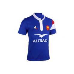 Koszulka replika Francuskiej Federacji Rugby i drużyny XV de France. T-shirty damskie marki DOMYOS. Za 409.99 zł.