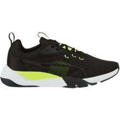 Buty Puma Zora W 386274 04 czarne. Czarne obuwie sportowe damskie bez wzorów, z gumy. W wyprzedaży za 338.63 zł.