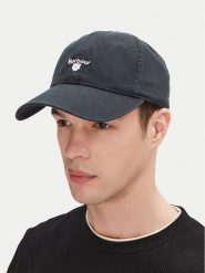 Barbour Czapka z daszkiem Cascade MHA0274BK11 Granatowy. Niebieskie rękawiczki męskie Barbour, bez wzorów, z bawełny. Za 189.99 zł.