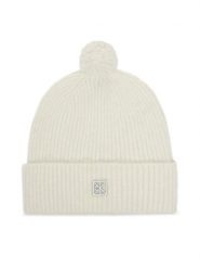 Calvin Klein Czapka Emblem Brushed LV04D8067G Écru. Czapki i kapelusze damskie Calvin Klein, na zimę, bez wzorów, z materiału. Za 259.99 zł.