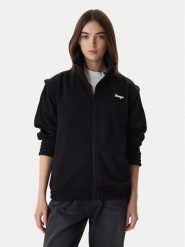 HUGO Bluza Dateam 50554058 Czarny Regular Fit. Czarne bluzy damskie Hugo, xs, bez wzorów, z syntetyku, bez kaptura. Za 629.99 zł.