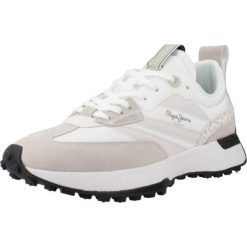 Buty PEPE JEANS LUCKY PRINT Beżowy. Brązowe obuwie sportowe damskie Pepe Jeans, trekkingowe. W wyprzedaży za 454.55 zł.