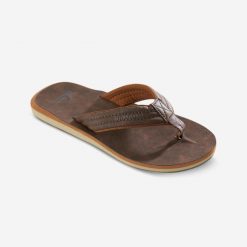 Japonki Carver męskie. Brązowe klapki męskie Quiksilver, z gumy, sportowe. Za 149.99 zł.