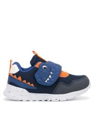 Action Boy Sneakersy AVO2827-028 Granatowy. Niebieskie buty sportowe chłopięce Action Boy, bez wzorów, z materiału, bez zapięcia. Za 99.99 zł.