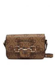 Guess Torebka Janie HWOS99 24210 Brązowy. Brązowe torebki do ręki damskie Guess, z aplikacjami, ze skóry, bez dodatków. Za 659.99 zł.