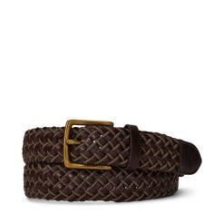 Pasek Polo Ralph Lauren. Brązowe paski damskie Polo Ralph Lauren, bez wzorów. Za 599.99 zł.
