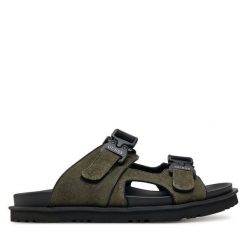 Klapki Guess. Zielone klapki męskie Guess. Za 249.99 zł.