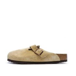Uniseksowe sandały ARIZONA. Brązowe sandały męskie Birkenstock, z materiału, bez zapięcia. Za 653.55 zł.