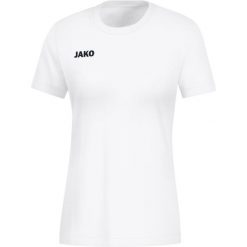 Koszulka damska Jako Base. Białe koszulki sportowe damskie Jako, bez wzorów, z bawełny, bez kołnierzyka, bez ramiączek, na fitness i siłownię. Za 153.00 zł.