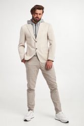 Spodnie męskie Maxton3-W JOOP! JEANS. Spodnie materiałowe męskie JOOP! Jeans, m, bez wzorów, z jeansu. W wyprzedaży za 473.85 zł.