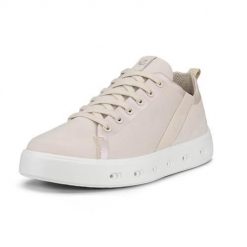Buty do chodzenia damskie Ecco Sneaker Street 720. Brązowe obuwie sportowe damskie ecco, bez wzorów, z materiału, trekkingowe. Za 997.00 zł.