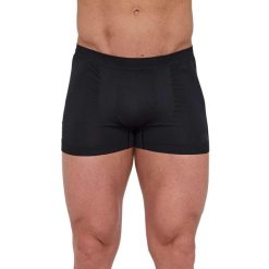 Bokserki męskie do biegania Brubeck B-LIGHT. Czarne bokserki męskie Brubeck, m, bez wzorów, z poliamidu. Za 49.99 zł.