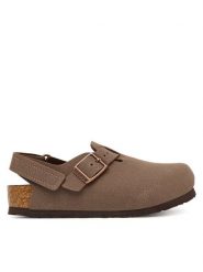 Birkenstock Sandały Tokio As 1027916 S Brązowy. Brązowe sandały chłopięce Birkenstock, ze skóry, bez zapięcia. Za 299.99 zł.