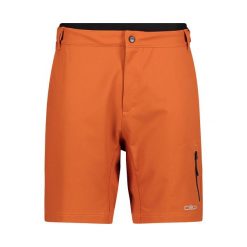 Spodenki męskie turystyczne CMP 30C5967. Czerwone krótkie spodenki sportowe męskie CMP, m, bez wzorów, z tkaniny. Za 348.00 zł.