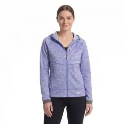 Damska Bluza Polarowa AT200. Niebieskie bluzy damskie Trespass, na zimę, m, bez wzorów, z materiału, z kapturem. Za 105.99 zł.