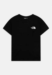 The North Face Casual T-shirt Boys. Czarne t-shirty damskie The North Face, m, bez wzorów, z bawełny, casualowe, bez kołnierzyka. Za 279.99 zł.