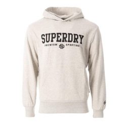 Bluza z kapturem Superdry Core Sport. Szare bluzy męskie Superdry., m, bez wzorów, z kapturem. Za 372.45 zł.