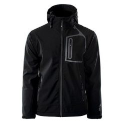 Męska Kurtka Soft Shell Prince II. Czarne kurtki męskie Hi-tec, m, bez wzorów, z softshellu, sportowe, bez kaptura. Za 275.99 zł.