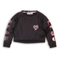 Minoti Bluza Dziewczęca Fearless, 116, Czarna. Bluzy dla dziewczynek marki Minoti. Za 53.00 zł.