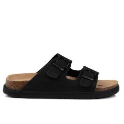 Klapki damskie sportowe O'NEILL SANDY SLIDER WOMEN LOW. Czarne klapki damskie O'Neill, bez wzorów, z materiału, sportowe, bez obcasa. Za 149.00 zł.