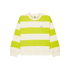 Bluza dla Dziewczynki LITTLE THINGS Zielony. Zielone bluzy dla dziewczynek Roxy, bez wzorów, z bawełny, bez ramiączek, bez kaptura. Za 169.99 zł.