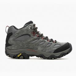 Mężczyźni turystyka buty Merrell Moab 3 Mid, szary. Szare trekkingi męskie Merrell, trekkingowe, gore-tex. Za 768.00 zł.